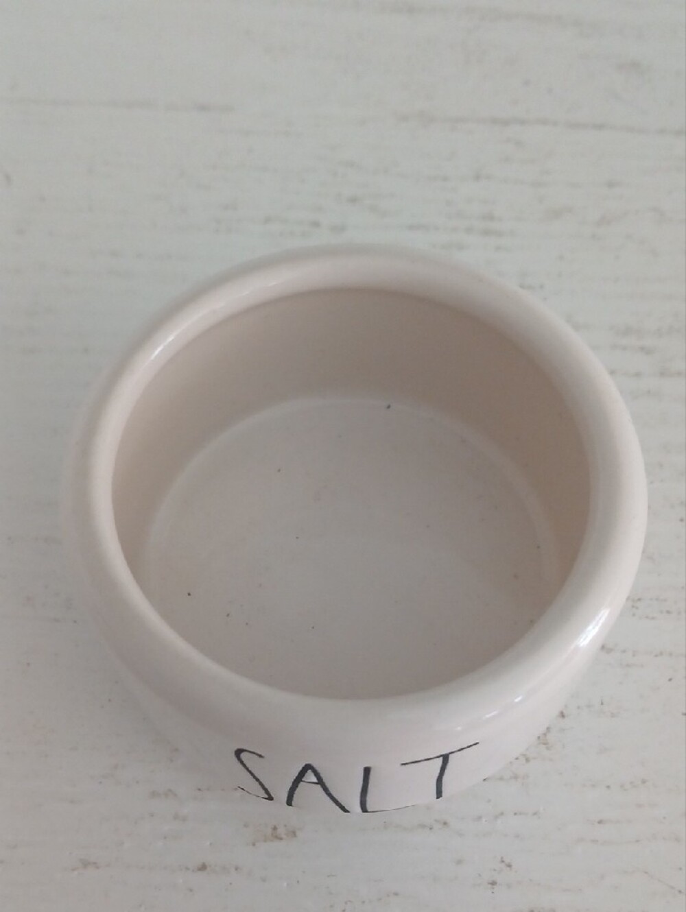 Rae Dunn Salt Ceramic Container - Picture 2 of 2